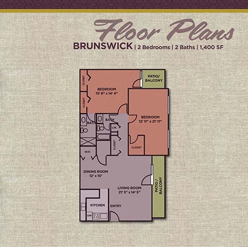 Brunswick (2.20 D) floor plan